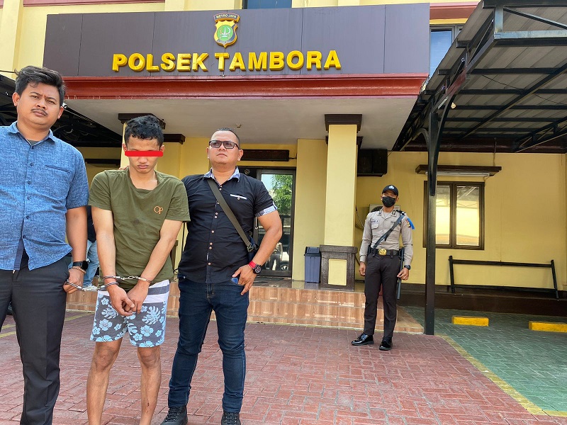 Sempat Kabur ke Jeneponto Dua Tahun, DPO Kasus Penjambretan Dibekuk Samapta Polsek Tambora