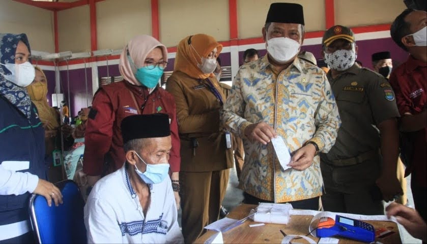 BPNT dari Kemensos Mulai Disalurkan Kepada Warga Miskin Kabupaten Tangerang