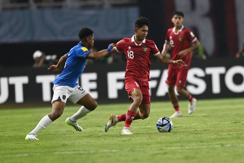 Piala Dunia U-17: Unggul Lebih Dulu, Indonesia Diimbangi Ekuador 1-1