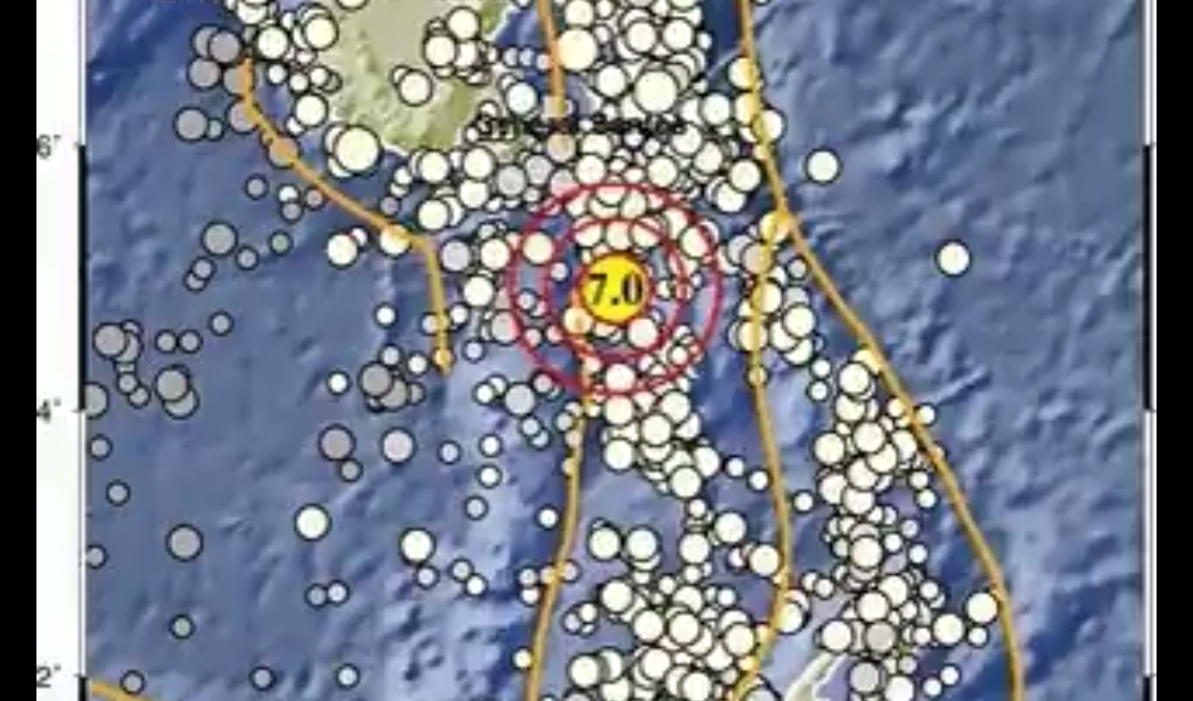 Gempa Magnitudo 7,0 Guncang Karatung Sulut, Tidak Berpotensi Tsunami