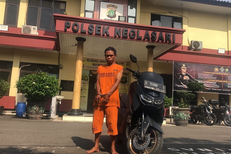 Ngaku Bisa Sulap Daun Jadi Uang, Pria di Tangerang Malah Dibekuk Polisi Usai Bawa Kabur Motor N-Max