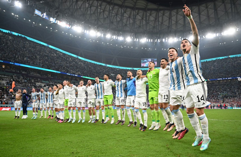 Senyum Lionel Messi dkk Pecah Usai Argentina Menang Lawan Kroasia
