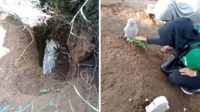 Makan Tiba-tiba Ambrol Sedalam 5 Meter, Warga Temukan Jasad Utuh Setelah Dikubur 20 Tahun