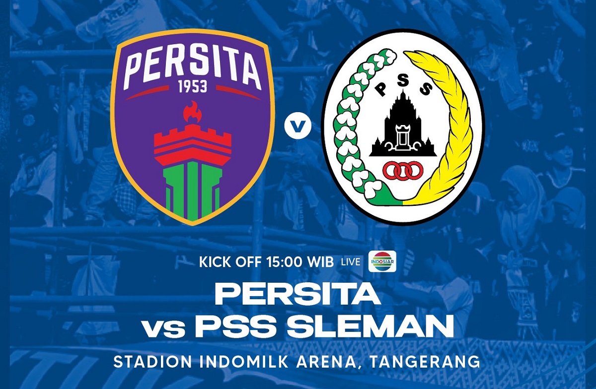 Link Live Streaming BRI Liga 1 2022/2023: Persita Tangerang vs PSS Sleman