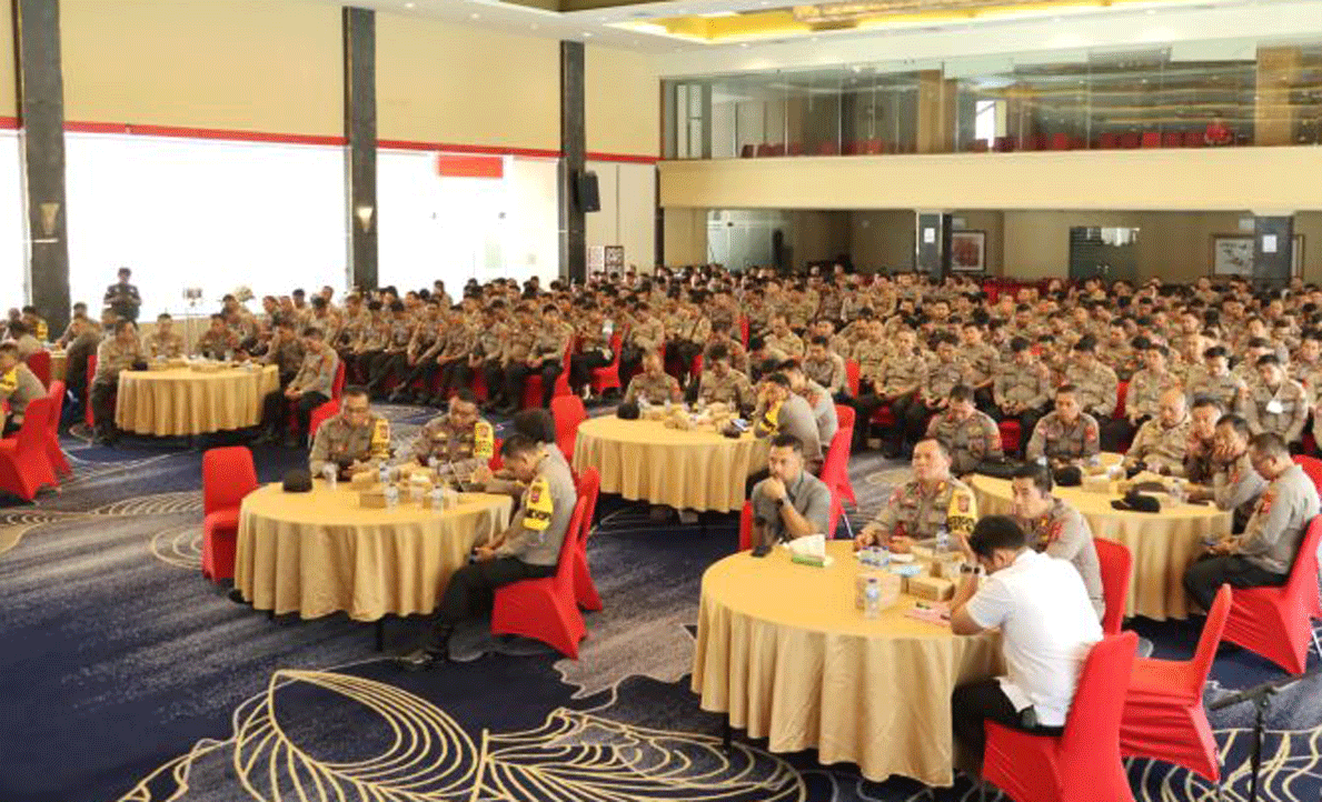 Polresta Palu Terjunkan 550 Personel Amankan TPS Pemilu 2024