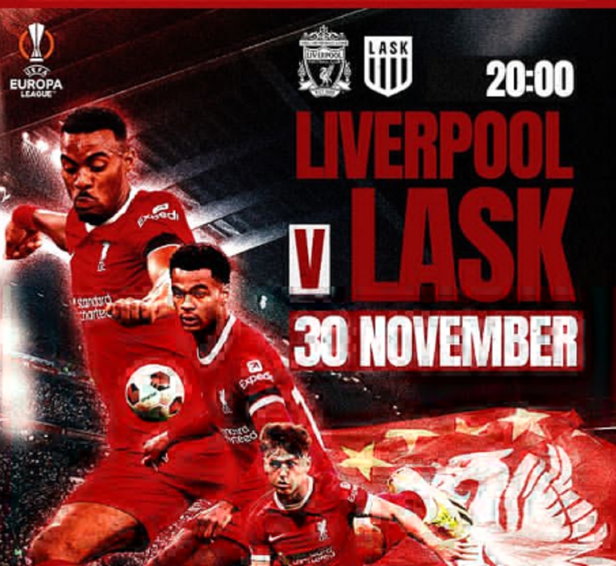 Link Live Streaming Liga Eropa 2023/2024: Liverpool vs LASK Linz