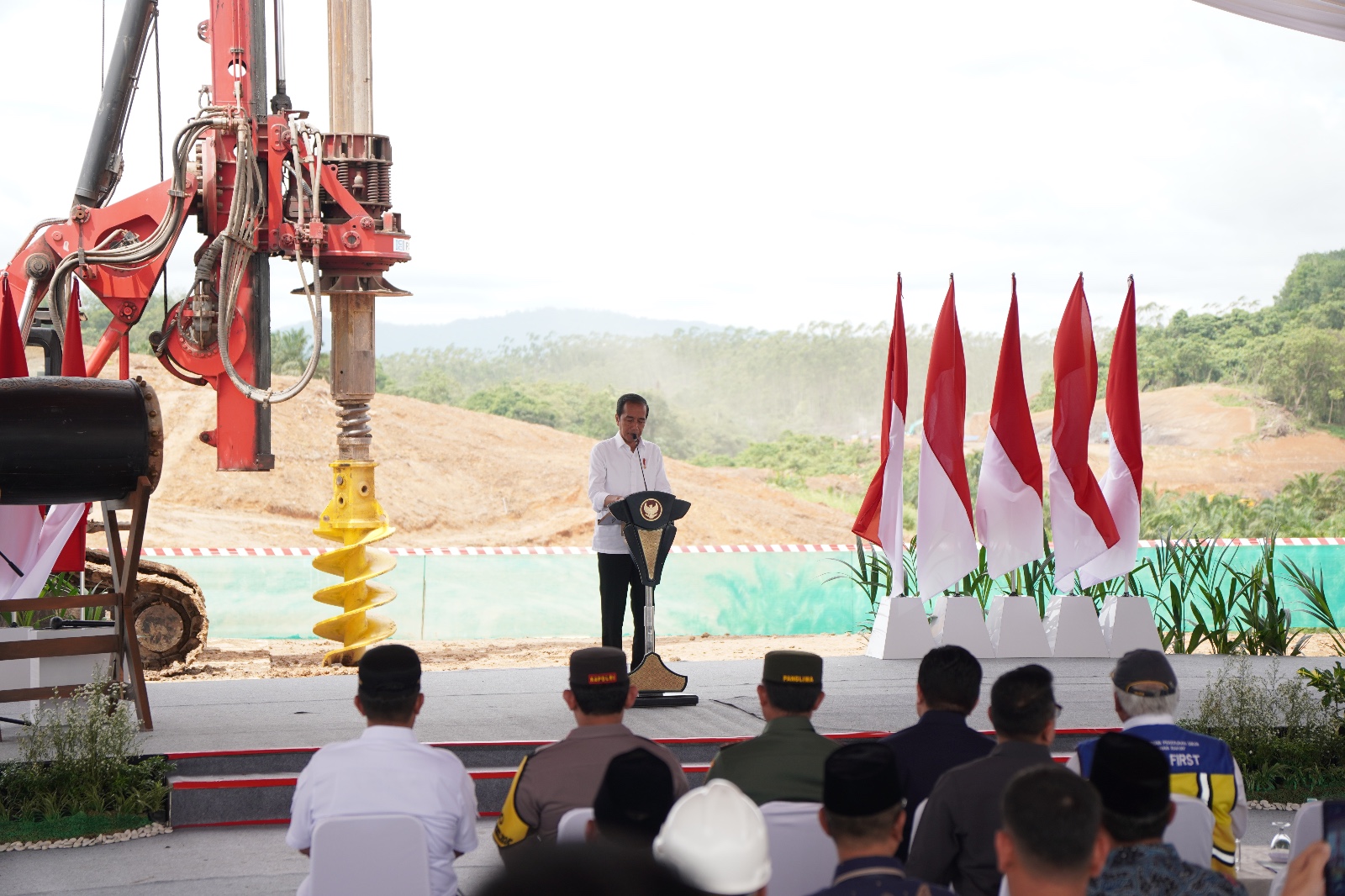 Groundbreaking Masjid Negara IKN Garapan Hutama Karya, Presiden Jokowi Harap Jadi Simbol Kemajemukan Indonesia