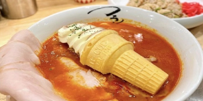 Ramen Toping Es Krim Jadi Menu Makanan Baru di Jepang, Tampak Aneh Tapi Laku Keras