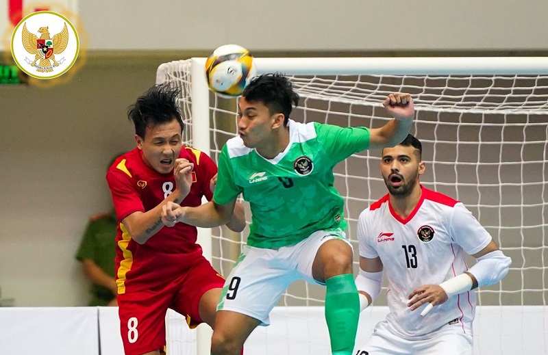Futsal SEA Games 2021: Tundukkan Malaysia, Indonesia Puncaki Klasemen