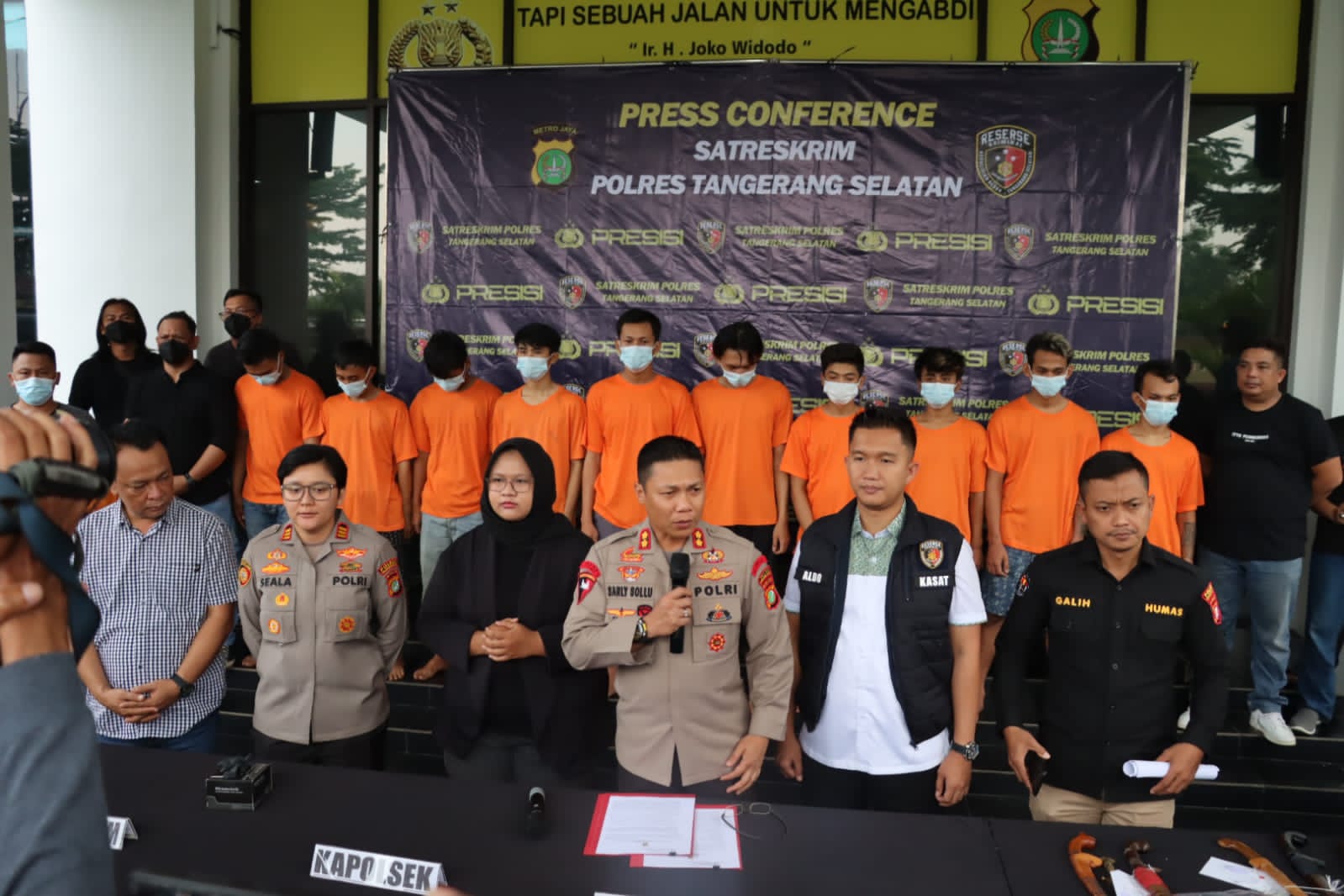 Ini Tampang 10 Pelaku Curanmor yang Meresahkan Warga, Beraksi di 100 TKP di Wilayah DKI dan Tangerang
