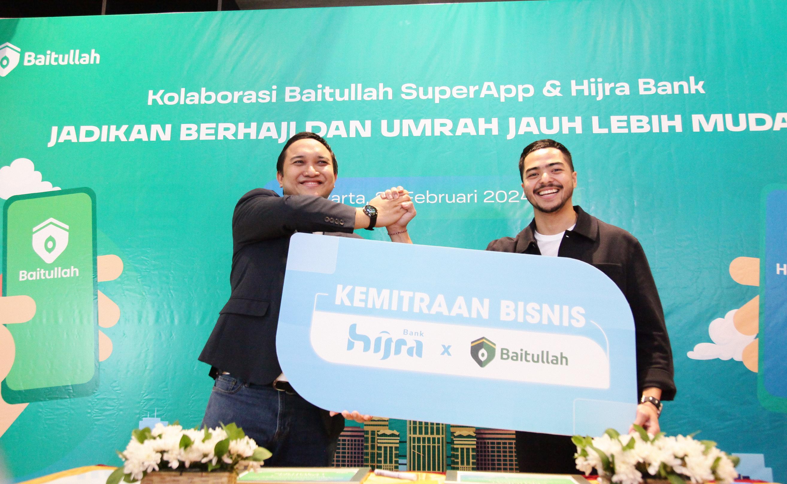 Hijra Bank dan Baitullah SuperApp Teken Kerja Sama Garap 1 Juta Jemaah Umrah dan Haji Indonesia