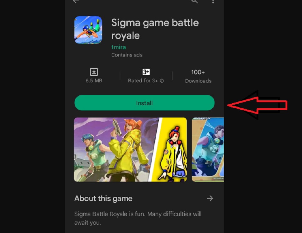Resmi! Sigma Game Battle Royale Lite Available di Play Store, Link Download Klik di SINI, Ayo Mainkan!