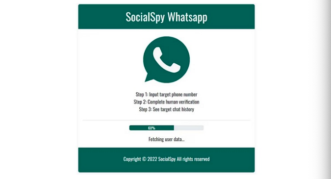 Social Spy WhatsApp Bisa Menyadap Isi WhatsApp Orang Lain Hanya Dengan Nomor Akun, Download di Sini!