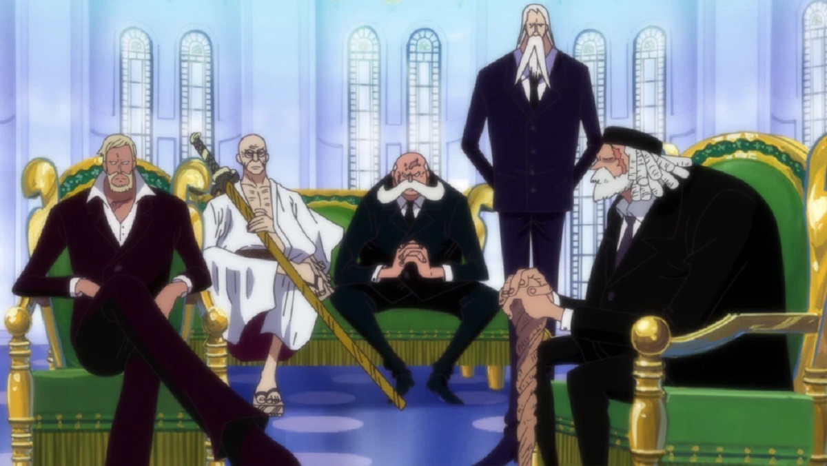 Spoiler Manga One Piece 1086: Nama 5 Gorosei Terungkap! Masing-masing Miliki Gelar Dewa Prajurit