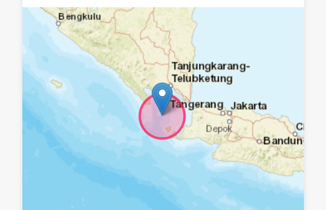 Gempa Magnitudo 5,2 di Sumur Banten, Tidak Potensi Tsunami