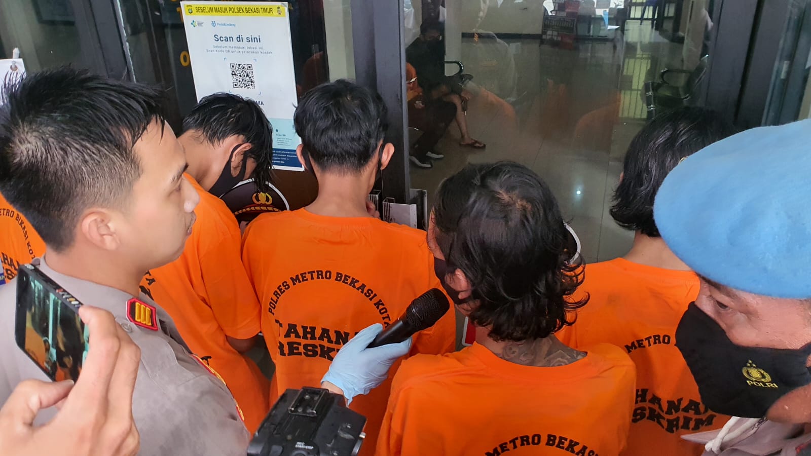 Berniat Mencegat Suporter Persija Jakarta, 5 Pemuda di Bekasi Ditangkap Polsek Bekasi Timur
