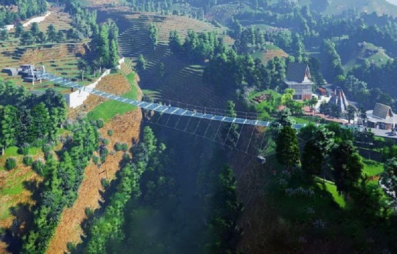 Mau Uji Adrenalin? Jembatan Kaca 120 Meter Sedang Dibangun di TN Bromo-Tengger-Semeru, Tunggu Tanggal Mainnya!