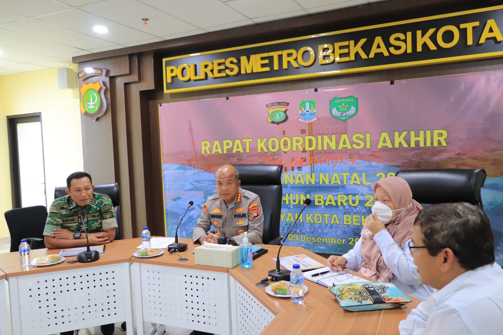 1.355 Personil Gabungan TNI dan Polri Akan Disiagakan Jelang Nataru