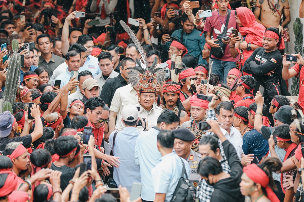Masyarakat Dayak Dukung Prabowo-Gibran Karena Lanjutkan Program Jokowi