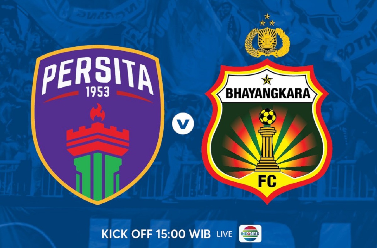 Link Live Streaming BRI Liga 1 2022/2023: Persita Tangerang vs Bhayangkara FC