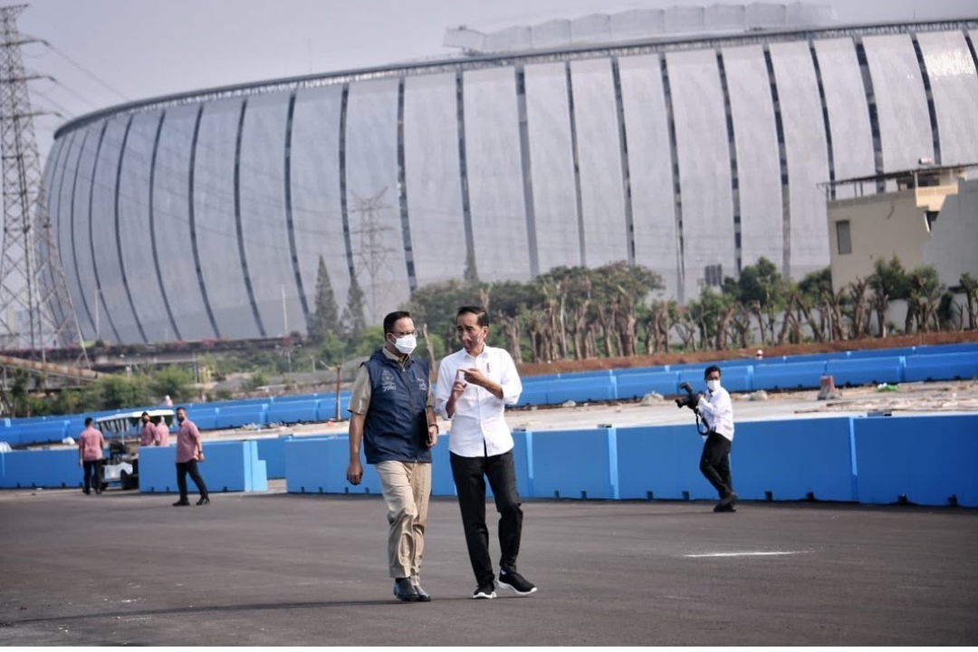 Jokowi dan Anies 'Mesra' di Sirkuit Formula E, Para Pendukung Garis Keras Malah Ribut