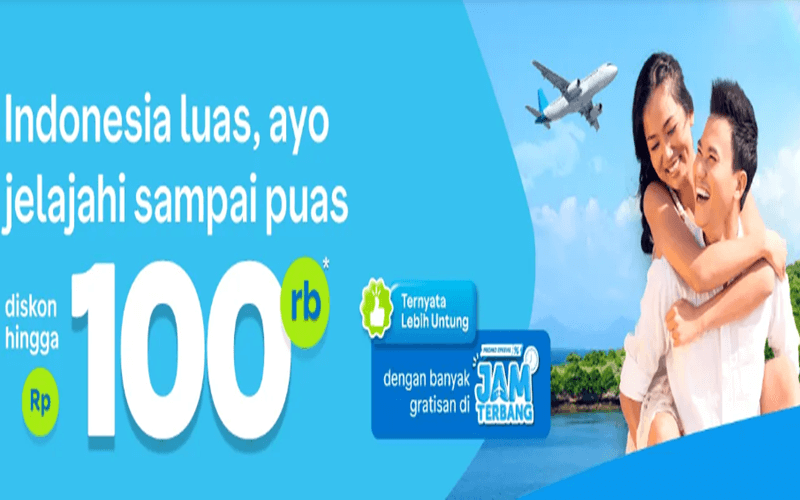 Promo Traveloka Tiket Pesawat Domestik Diskon Hingga Rp 100.000, Cek di Sini untuk Informasinya