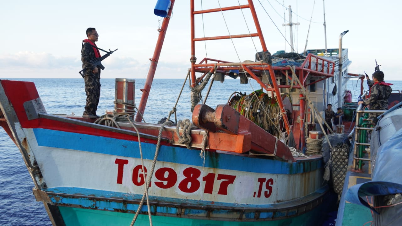 KKP Tangkap Kapal Ilegal Asal Vietnam di Laut Natuna
