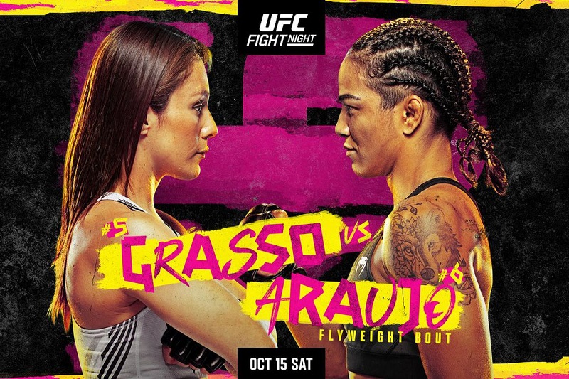 Link Live Streaming UFC Vegas 62: Grasso vs Araujo, Laga Panas 2 Petarung Wanita