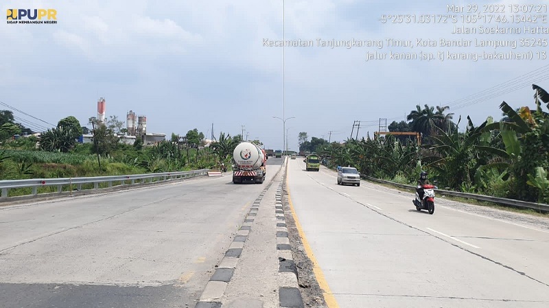 Kementerian PUPR Jamin Kemantapan Jalan Nasional dan Jalan Tol di Banten dan Lampung 