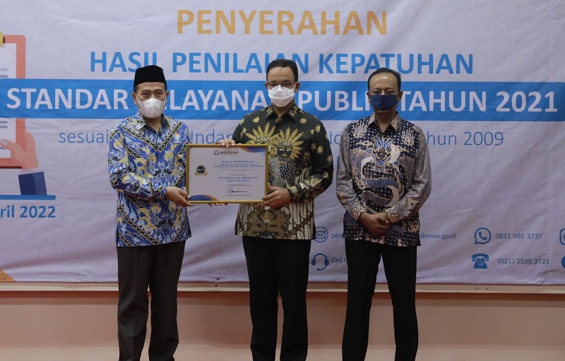 Pemprov DKI Jakarta Raih Penghargaan dari Ombudsman, Loyalis Anies Lontarkan Kalimat Tahmid