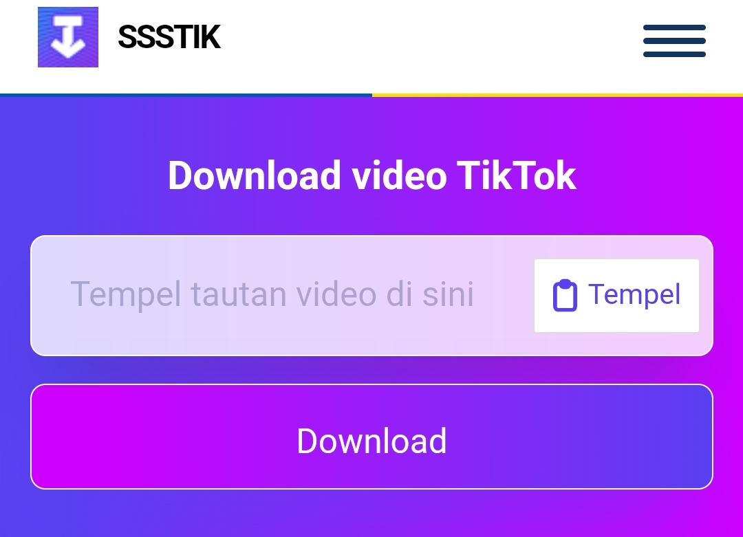 Selain Savefrom, SSSTik Juga Bisa Download Video TikTok Tanpa Watermark, Begini Caranya