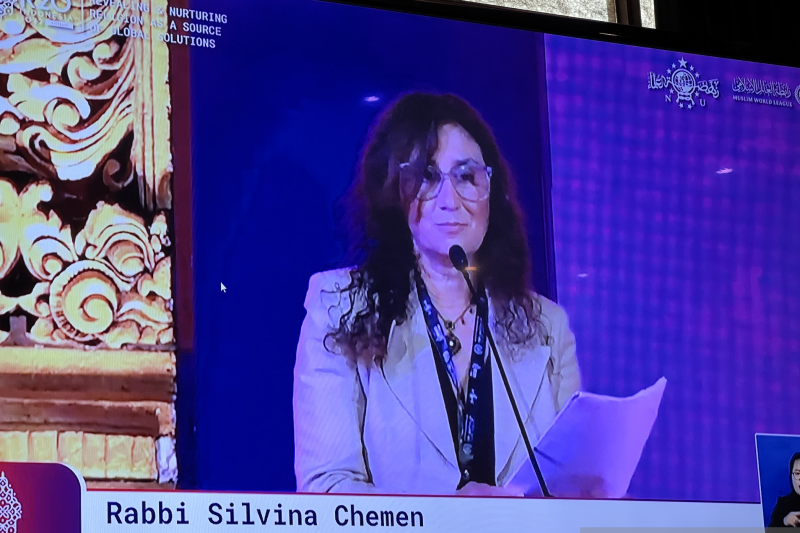 Rabi Pendeta Perempuan Yahudi Berbicara di G20 Religion Forum, Suarakan Kedamaian dan Keadilan