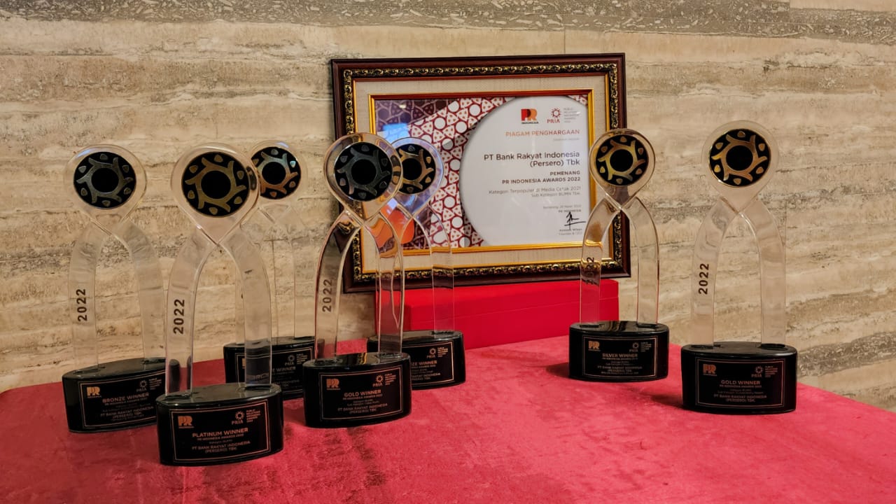 Borong 8 Penghargaan Kehumasan, BRI Jadi BUMN Terbaik Pada PR Indonesia Awards 2022