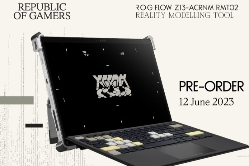 Gahar Banget, Ini Spek Laptop Gaming ASUS ROG Flow Z13-ACRNM RMT0