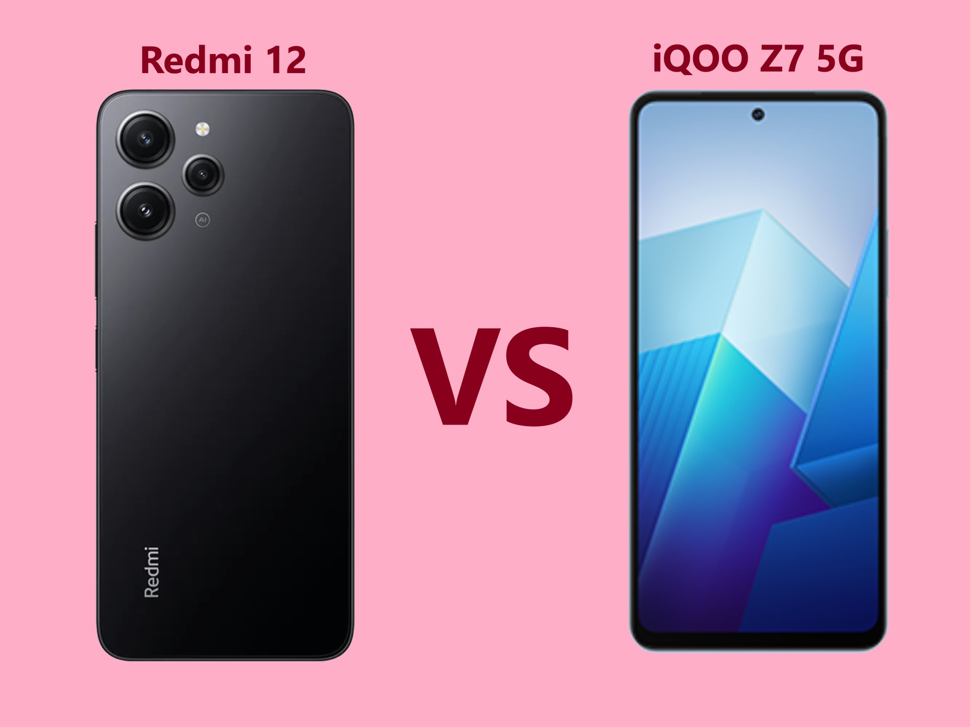 Redmi 12 vs iQOO Z7 5G: Redmi 12 Unggul di Kamera Ultra-wide dan Makro, Kamera Utama iQOO Z7 5G Juara
