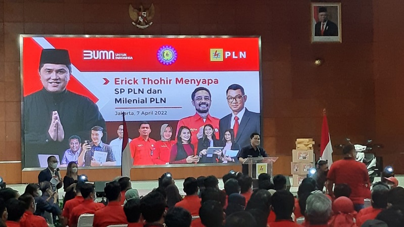 Perintah Erick Thohir ke Darmawan Prasodjo: Paparkan Setransparan Mungkin Roadmap PLN ke Serikat Pekerja!