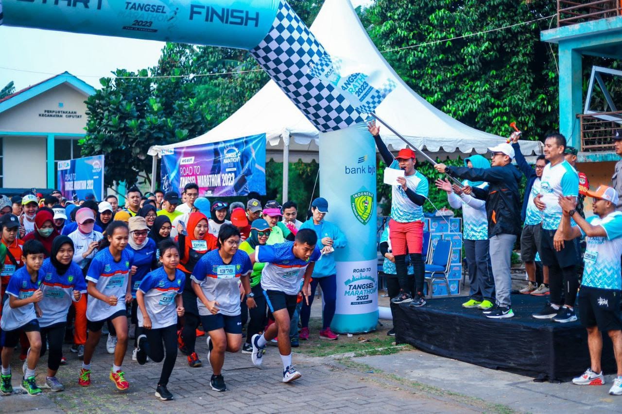 Diawali dari Ciputat, Pilar Buka Gelaran Road To Tangsel Marathon 2023