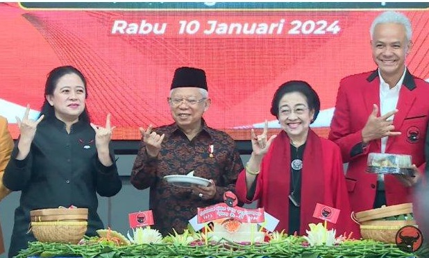 Respon Wapres Ma'ruf Amin Beri Salam 3 Jari, JK Singgung Nama Jokowi