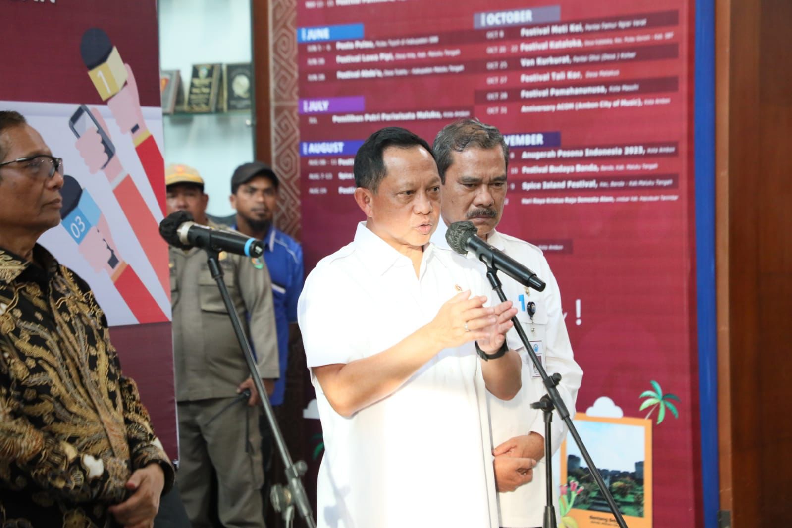 Gerbangdutas 2023 Dimulai, Menteri Tito Minta BNPP Kawal Alokasi Dana ke Perbatasan Maluku