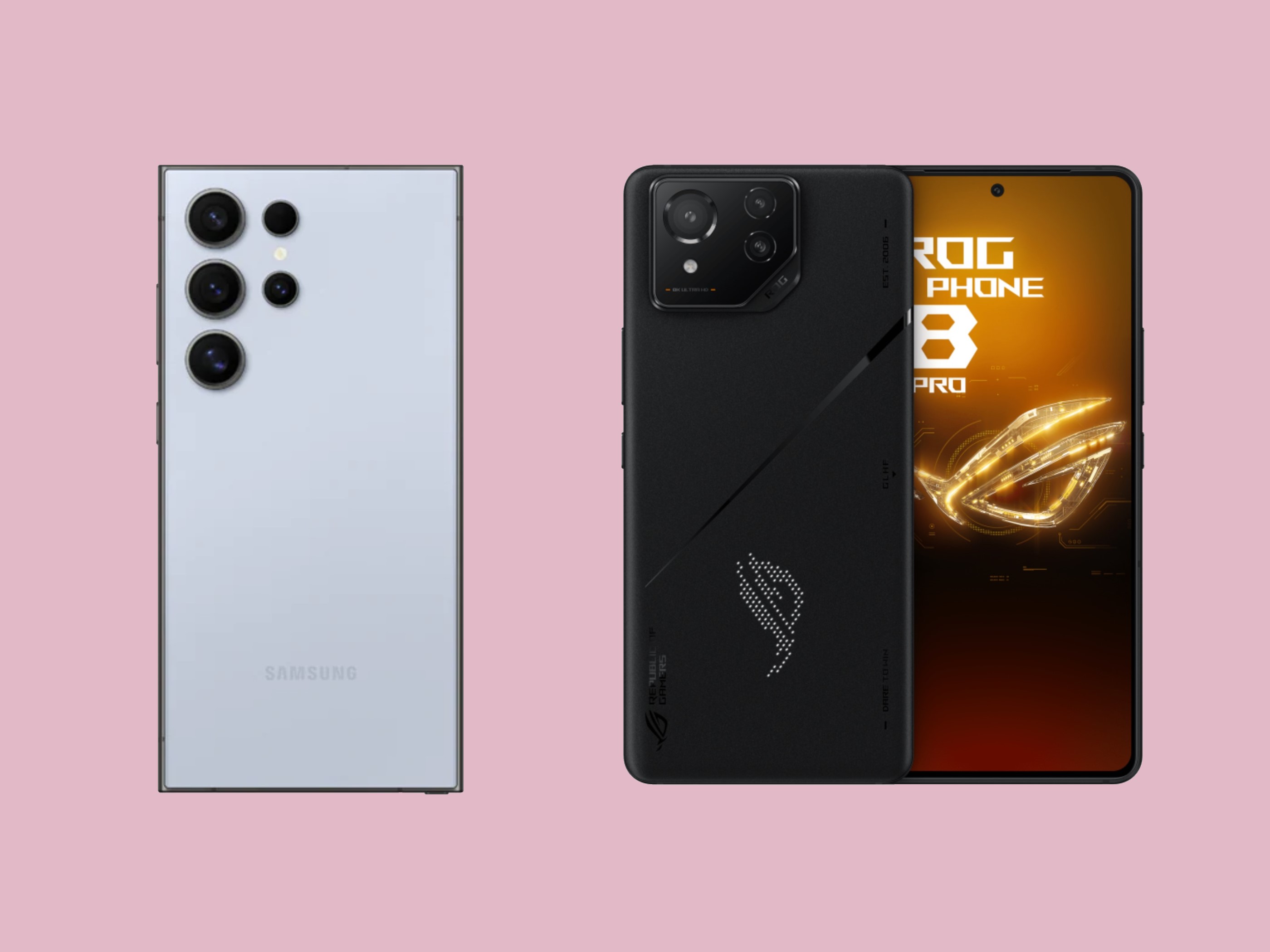 Galaxy S24 Ultra vs ROG Phone 8 Pro: S24 Ultra Unggul di Produktifitas, ROG Phone 8 Pro Juara Gaming