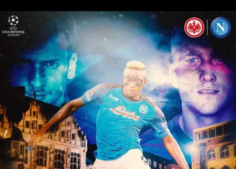 Link Live Streaming Liga Champions 2022/2023: Eintracht Frankfurt vs Napoli