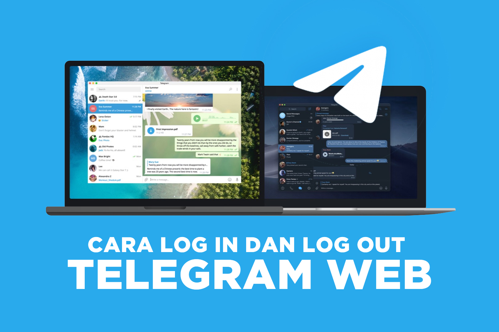 Cara Log In dan Log Out Telegram Web Cepat dan Praktis