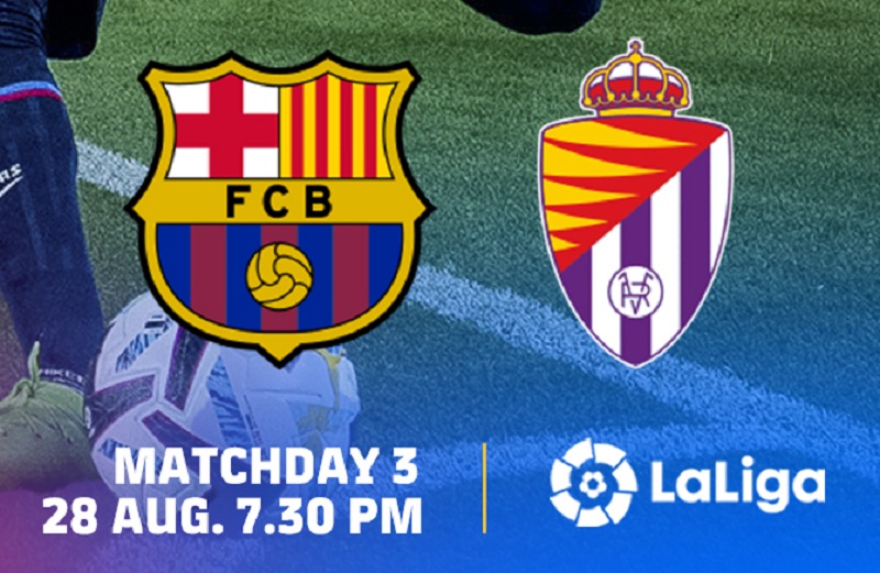 Link Live Streaming LaLiga Spanyol 2022/2023: Barcelona vs Real Valladolid