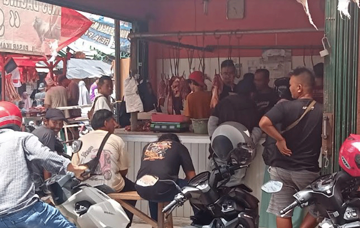 Pasar Tradisonal Pringsewu Kian Ramai Jelang Lebaran