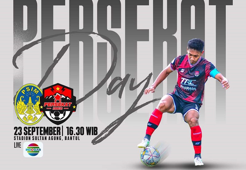 Link Live Streaming Liga 2 2022/2023: PSIM Yogyakarta vs Persekat Tegal