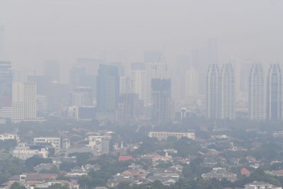 Kualitas Udara Jakarta Tempati Posisi Terburuk di Dunia