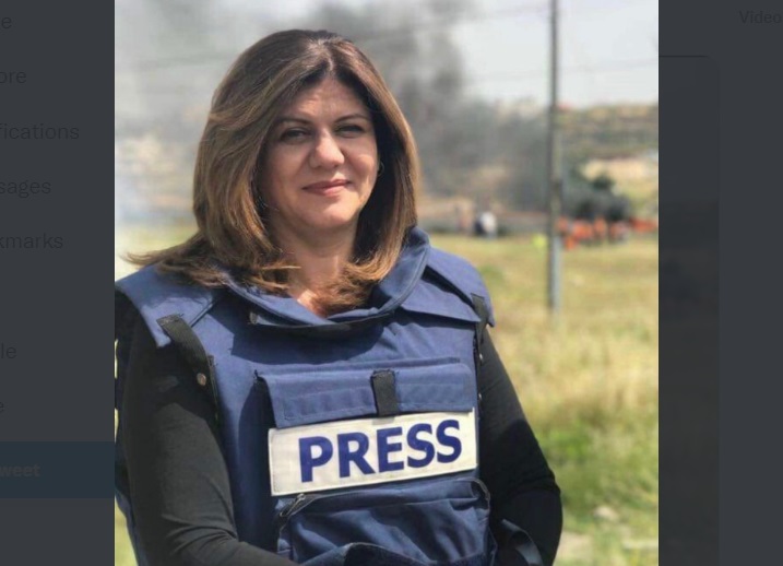 Keterlaluan! Polisi Israel Hajar Pelayat di Pemakaman Jurnalis Al Jazeera Shireen Abu Akleh 