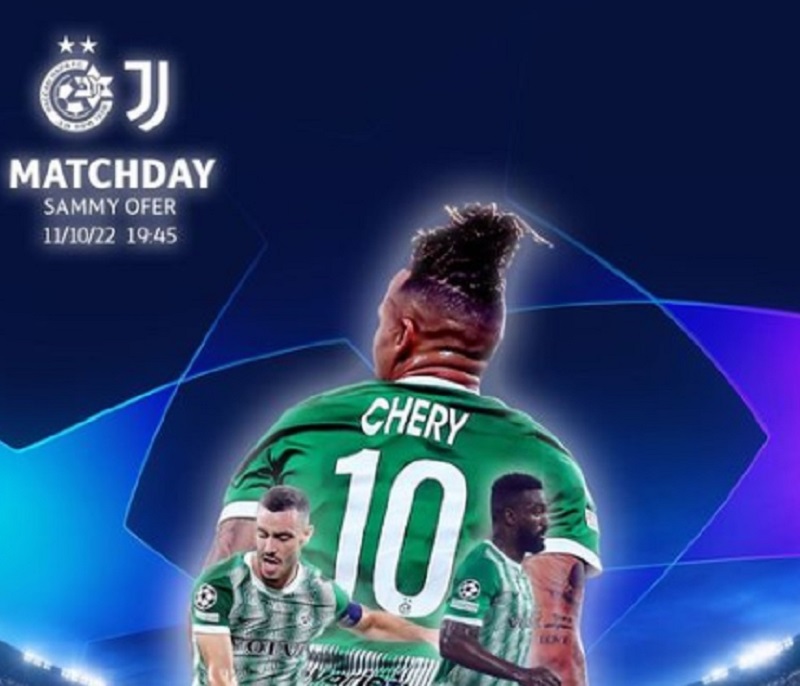 Link Live Streaming Liga Champions 2022/2023: Maccabi Haifa vs Juventus