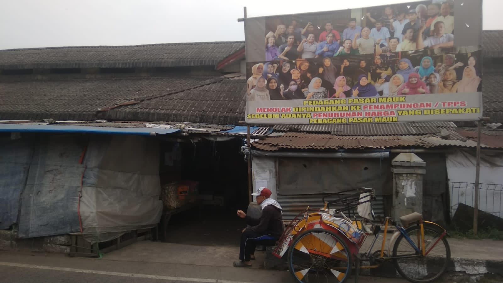 Harga Kios Baru Pasar Mauk Tangerang Bikin Pedagang Menjerit!