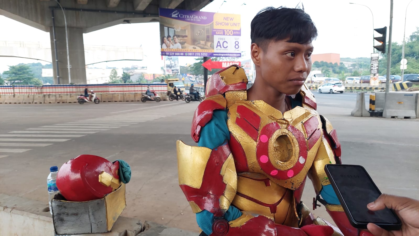 Alhamdulillah, 'Iron Man' Penolong Korban Kecelakaan Truk Tangki Pertamina Dapat Hadiah Dari Ridwan Kamil